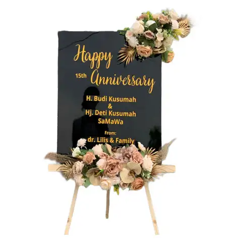 Papan Bunga Akrilik Sokobubuk